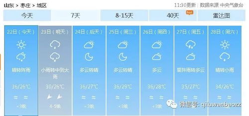 枣庄市天气预报(枣庄市天气预报三十天) 枣庄市天气预报(枣庄市天气预报三十天)