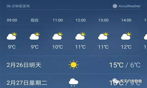 明天天气(明天天气适合钓鱼吗?) 明天天气(明天天气适合钓鱼吗?)